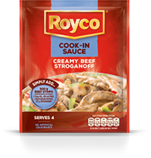 Royco Creamy Beef Stroganoff